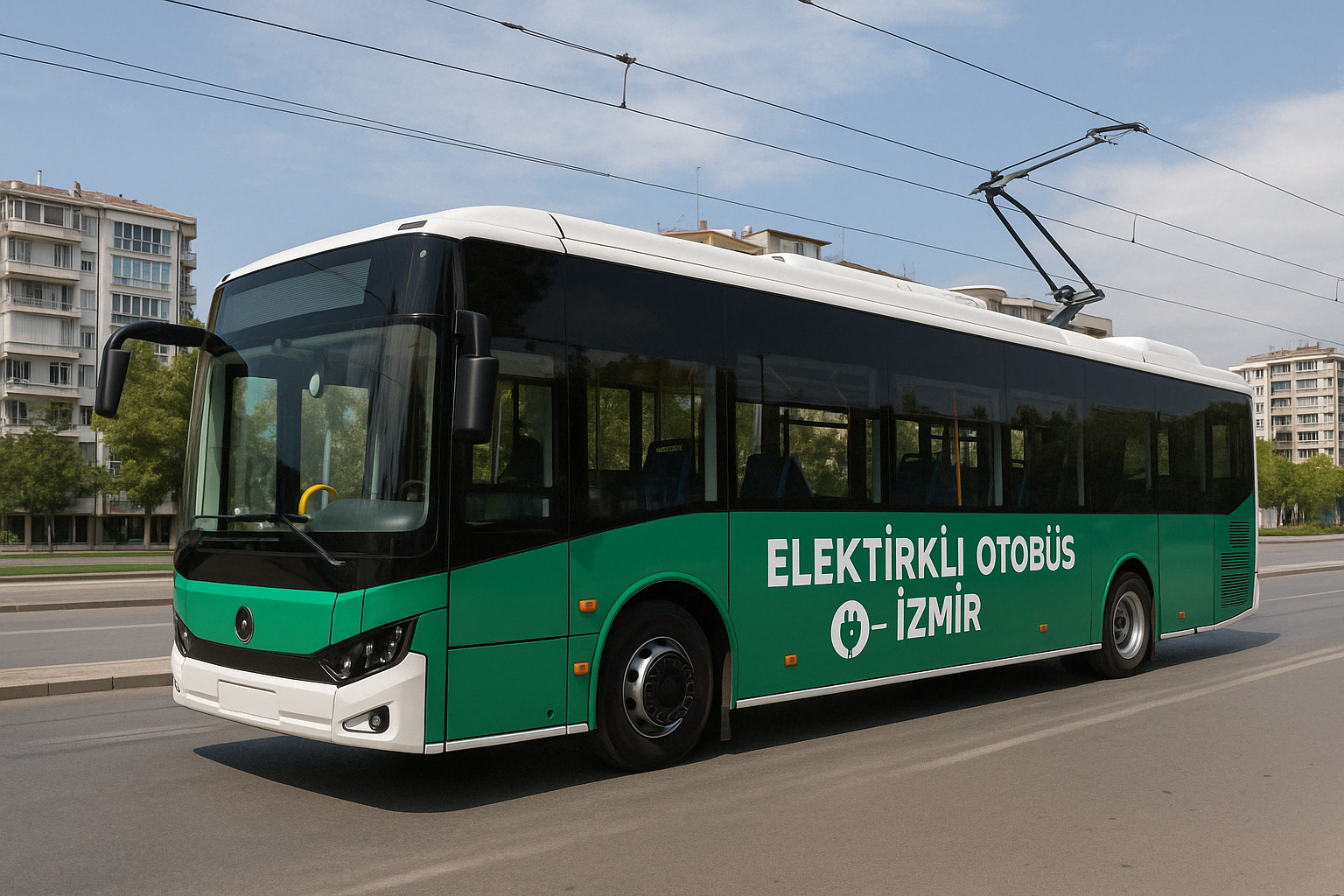 Elektrikli Otobüsler İzmir'de Hizmete Başladı